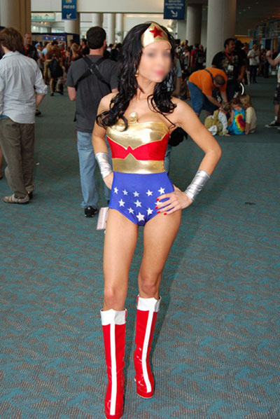 Wonder Woman Cosplay Costume Body Suit 16091759